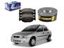 Imagem de Kit disco pastilha freio dianteiro syl original chevrolet corsa classic 1.0 2001 a 2009