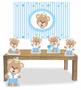 Imagem de Kit Display de chão totens Urso Principe 5 Pçs + Painel 150x100 cm