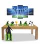 Imagem de Kit Display Festa Futebol + Quadro Decorativo Mosaico