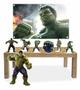 Imagem de Kit Display Mdf Hulk Com 07 Pçs + Painel