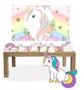 Imagem de Kit Display mdf Unicornio Com 07 Pçs + Painel Grande