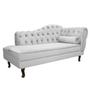 Imagem de Kit Diva Recamier Diana 130cm Lado Esquerdo e 02 Poltronas Julia Corano - Doce Sonho Móveis