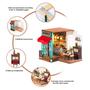 Imagem de Kit DIY de Casa de Bonecas em Miniatura Rolife - Coffee House Simon's Coffee