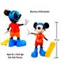 Imagem de Kit do Boneco do Mickey Radical com Copo com Orelhas e Canudo