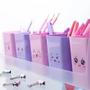 Imagem de Kit Doçura Com 5 Porta Objetos Rosa E Lilás Dello
