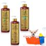 Imagem de Kit Dolce Pet Shampo Suave Condicionador Para Cães Gatos + Leave- In 500ML