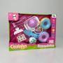 Imagem de Kit Donut Rosquinhas Comidinhas 8 Peças Brinquedo Infantil