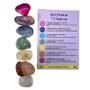 Imagem de Kit Dos 7 Chakras Pedras Semi Preciosas 2 a 4 cm