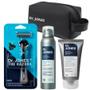 Imagem de Kit Dr. Jones ( Aparelho C/ Recarga + Espuma de Barbear 160ml + Gel Pós Barba 75ml + Nécessarie )