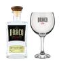 Imagem de Kit Draco Gin London Dry 750ml com Taça Gin Personalizada