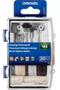 Imagem de Kit dremel c/20pcs p/limpar e polir setkit 726