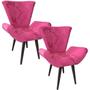 Imagem de Kit Duas Poltronas Decorativa Elegance 01 Pink