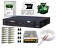 Imagem de Kit Dvr 16 Canais Intelbras + Cabo + Fonte + Conec C/hd 1 Tb