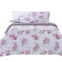 Imagem de Kit Edredom Com 2 Porta Travesseiros Estampados Cama King Dupla Face