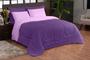 Imagem de kit edredom dupla face  casal queen 06 peças roxo lilas