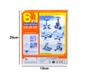 Imagem de Kit Educacional Robô Solar 6 em 1 - No. 2111 - Fácil de Montar - WRT003668