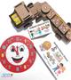 Imagem de Kit educativo brinquedos e jogos pegagogicos aprendendo formas e imagens em madeira