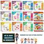 Imagem de Kit Educativo Pedagógico Com 12 Jogos Madeira Nig Brinquedos