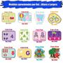Imagem de Kit Educativo Pedagógico Com 12 Jogos Madeira Nig Brinquedos