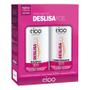 Imagem de Kit eico tratamento deslisa fios shampoo 450ml condicionador 400ml