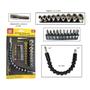 Imagem de Kit Eixo Extensor Flexível Chicote Universal Soquete Bits