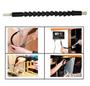 Imagem de Kit Eixo Extensor Flexível Chicote Universal Soquete Bits