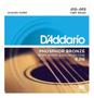 Imagem de Kit Ej16 D'addario Phosphor Bronze Corda 012 Violão Aço