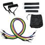Imagem de Kit Elastico 11 Peças Com Elastico Para Treino Salto Corrida