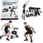 Imagem de Kit elastico para treino academia em casa treinamento perna agilidade corrida salto velocidade