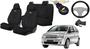 Imagem de Kit Elegante Capas Tecido Meriva 2001+2012 + Capa Volante + Chaveiro GM