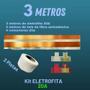 Imagem de Kit Eletrofita 2 Pistas 3 Metros 750v 20a + Conector 20a