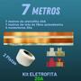 Imagem de Kit Eletrofita 2 Pistas 7 Metros 750v 20a + Conector 20a