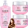 Imagem de Kit Elseve Gloss Loreal Paris Ultra Glycolic Gloss Acido Glicolico Creme de Pentear