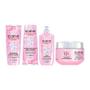 Imagem de Kit Elseve Glycolic Gloss Sh 400ml+Cond 400ml+Creme Pt+Cr Tr