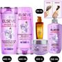 Imagem de Kit Elseve Hidra Loreal Paris Acido Hialurônico 400ML Óleo Extraordinário Creme Hidratação Intensivo Antifrizz