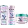 Imagem de Kit Elseve Shampoo 400ml + Condicionador 400ml + Mascara  Pure Hialurônico