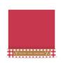Imagem de Kit Embalagem de Fatia de Bolo Slice Cake em Papel Cartão Vermelho 5 unidades 11x12cm