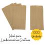 Imagem de Kit Embalagem Lembrancinha Kraft 21x10cm 1000 Unidades