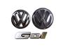 Imagem de Kit Emblema + Logos VW Gol G2 95 96 97 98 99 Bola Special 00 01 02 03 04 Grade E Porta Malas Cromado