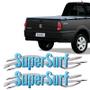 Imagem de Kit Emblemas Super Surf Azul/Cinza 2003/2008 Modelo Original