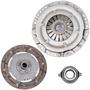 Imagem de Kit embreagem fusca 1200/1300 ate 73   chapeu chines com anel sem rolamento embreagem 180mm    (luk)