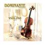 Imagem de Kit Encordoamento Cordas Violino Dominante Orchestral + Espaldeira