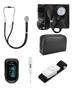 Imagem de Kit Enfermagem Acadêmico Com Estojo Completo Preto HC377 - Premium