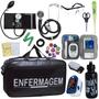 Imagem de Kit Enfermagem Aparelho Pressao Manual Estetoscopio Multi Completo PA MED