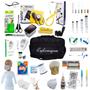 Imagem de Kit Enfermagem Com 60 Itens Com Esteto E Esfigmo Completo AMARELO