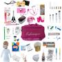 Imagem de Kit Enfermagem Com 60 Itens Com Esteto E Esfigmo Completo ROSA