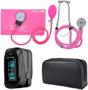 Imagem de Kit Enfermagem Com Esfigmo Esteto Duplo Premium + Oxímetro + Case