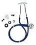 Imagem de Kit Enfermagem Esfigmo E Esteto Rappaport Duplo Com Medidor Glicosee Lite - Premium