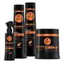 Imagem de Kit Engrossador Encorpa Cabelo Haskell 500Ml 4 Itens