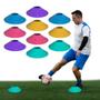 Imagem de Kit Escada 7 Degraus + Cones de Agilidade + Chapéus Chines Colorido + Corda de Pular + Mochila Nylon Impermeável Para Treino Funcional Academia Treino